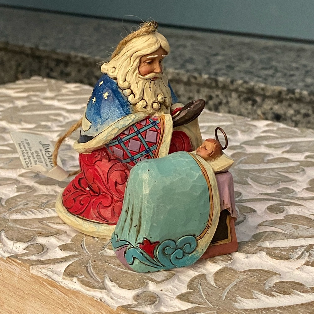 Jim Shore - Santa - Angel Scene, NWB, Ornament - Picture 1 of 10